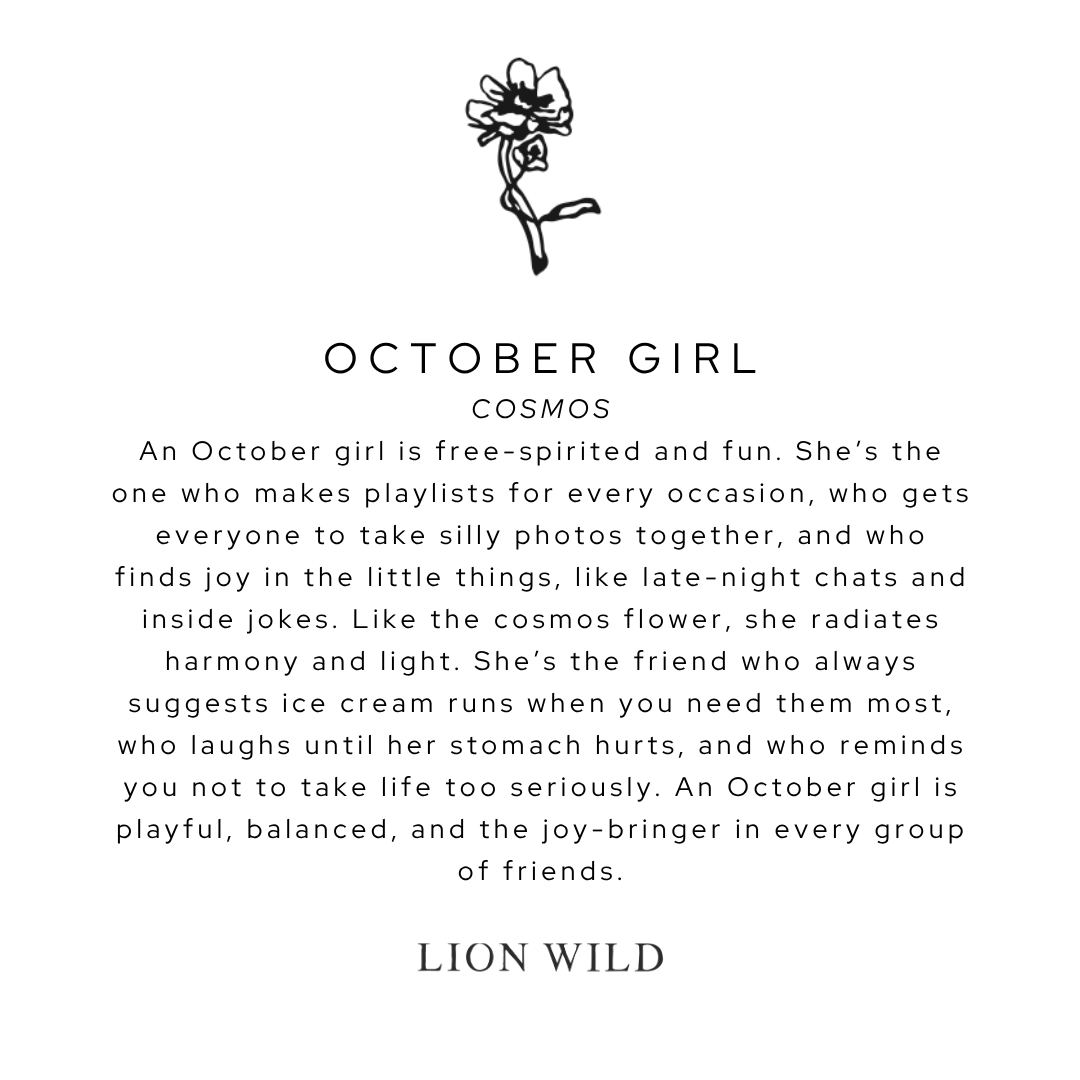 Birth Flower Necklace