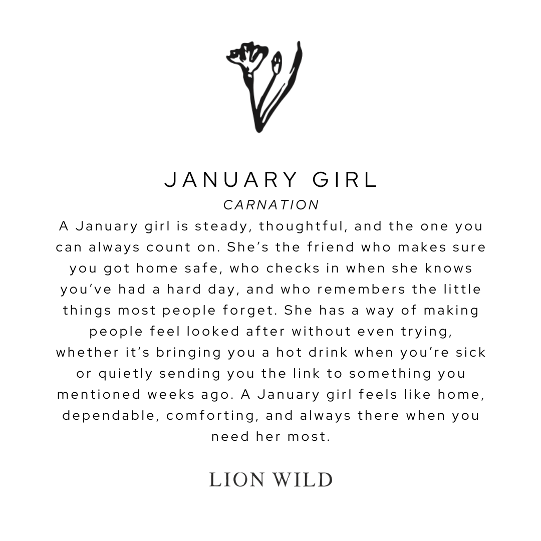 Birth Flower Necklace