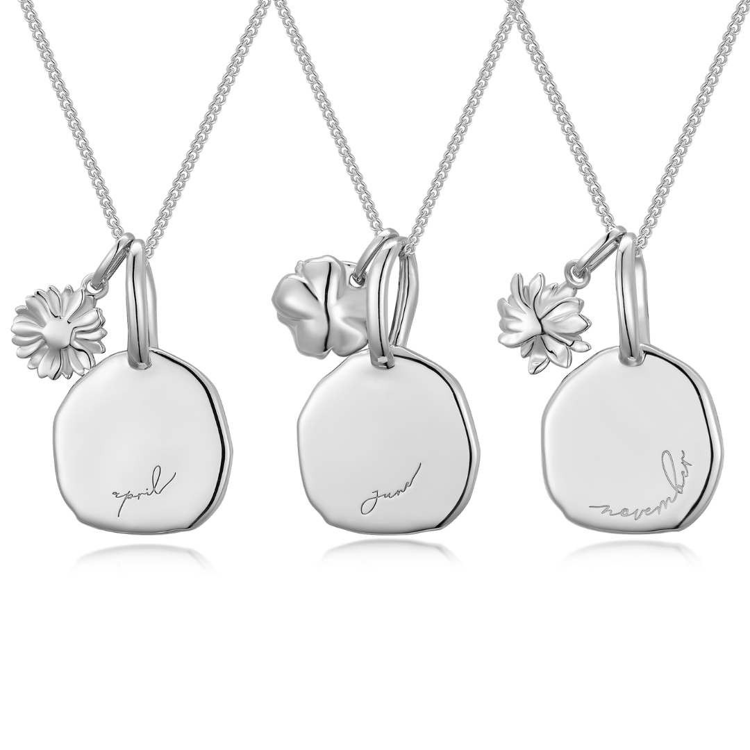 Birth Flower Necklace