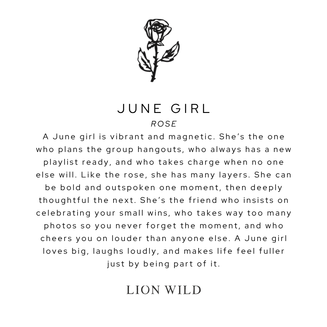 Birth Flower Necklace