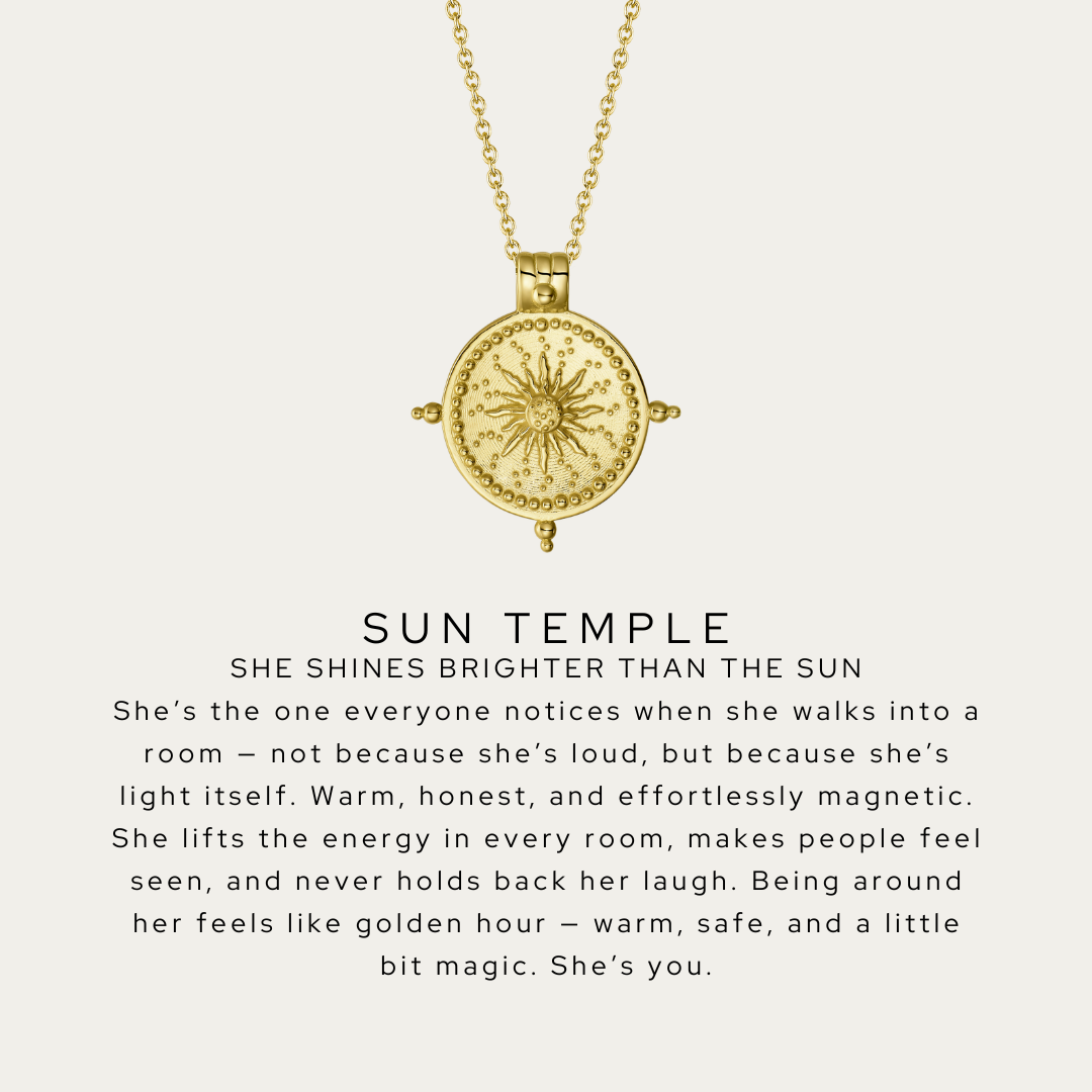 Sun Temple Necklace