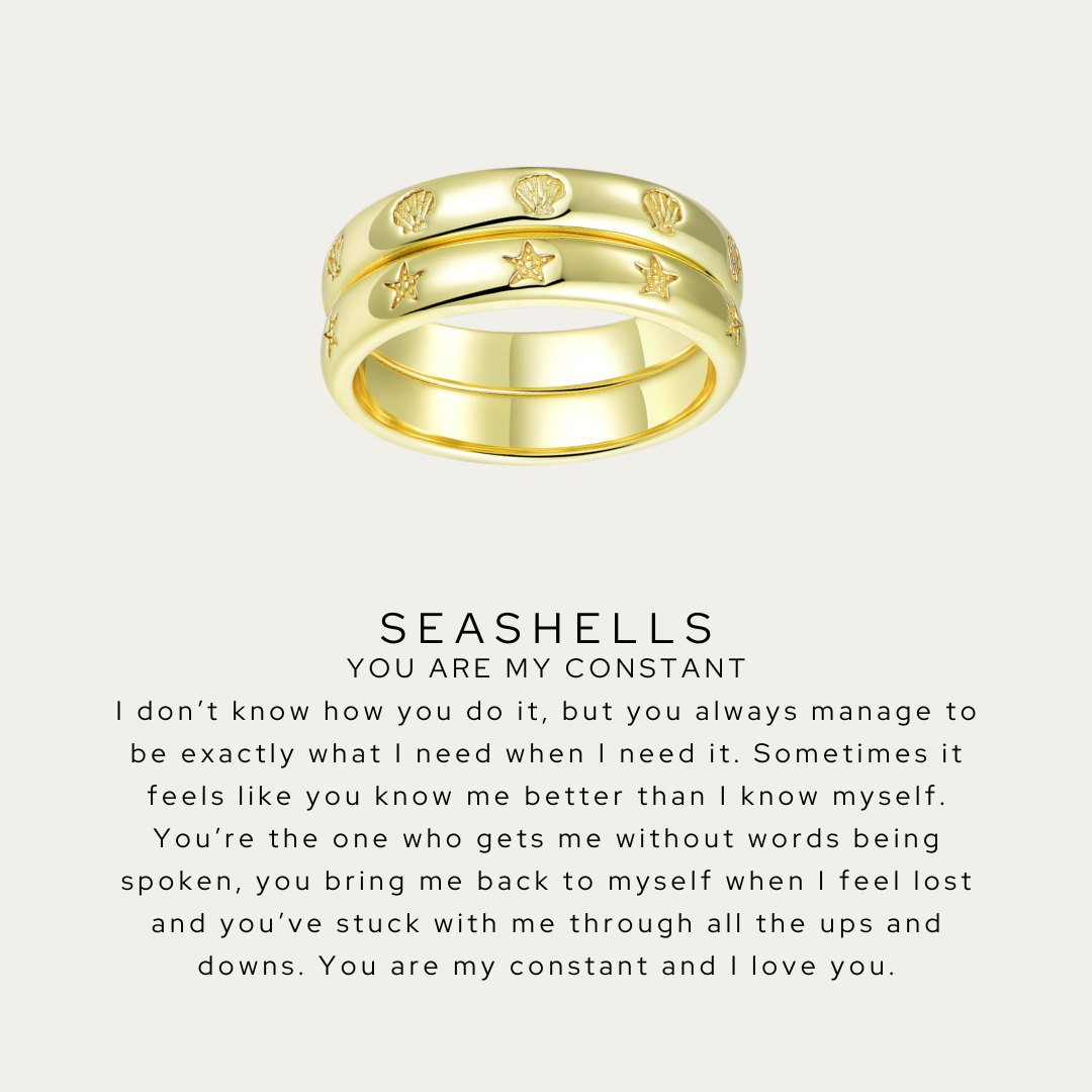 Seashells Rings
