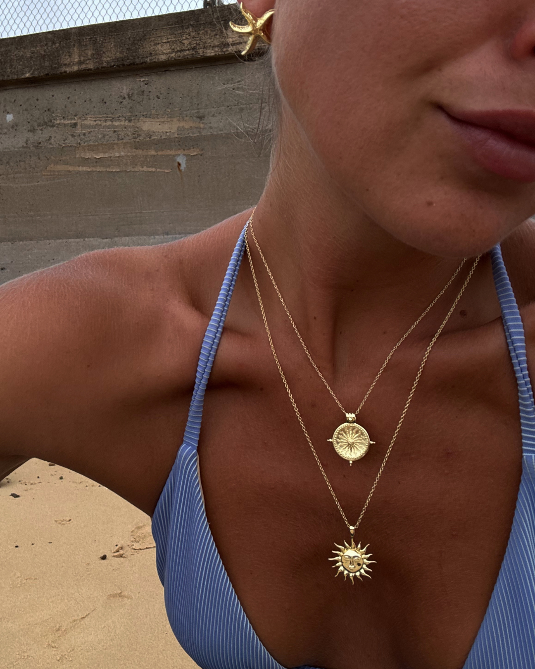 Sun Temple Necklace
