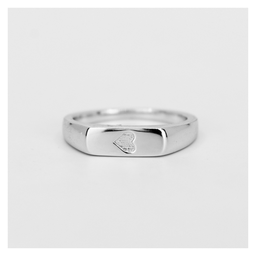 Two Hearts Bottom Ring