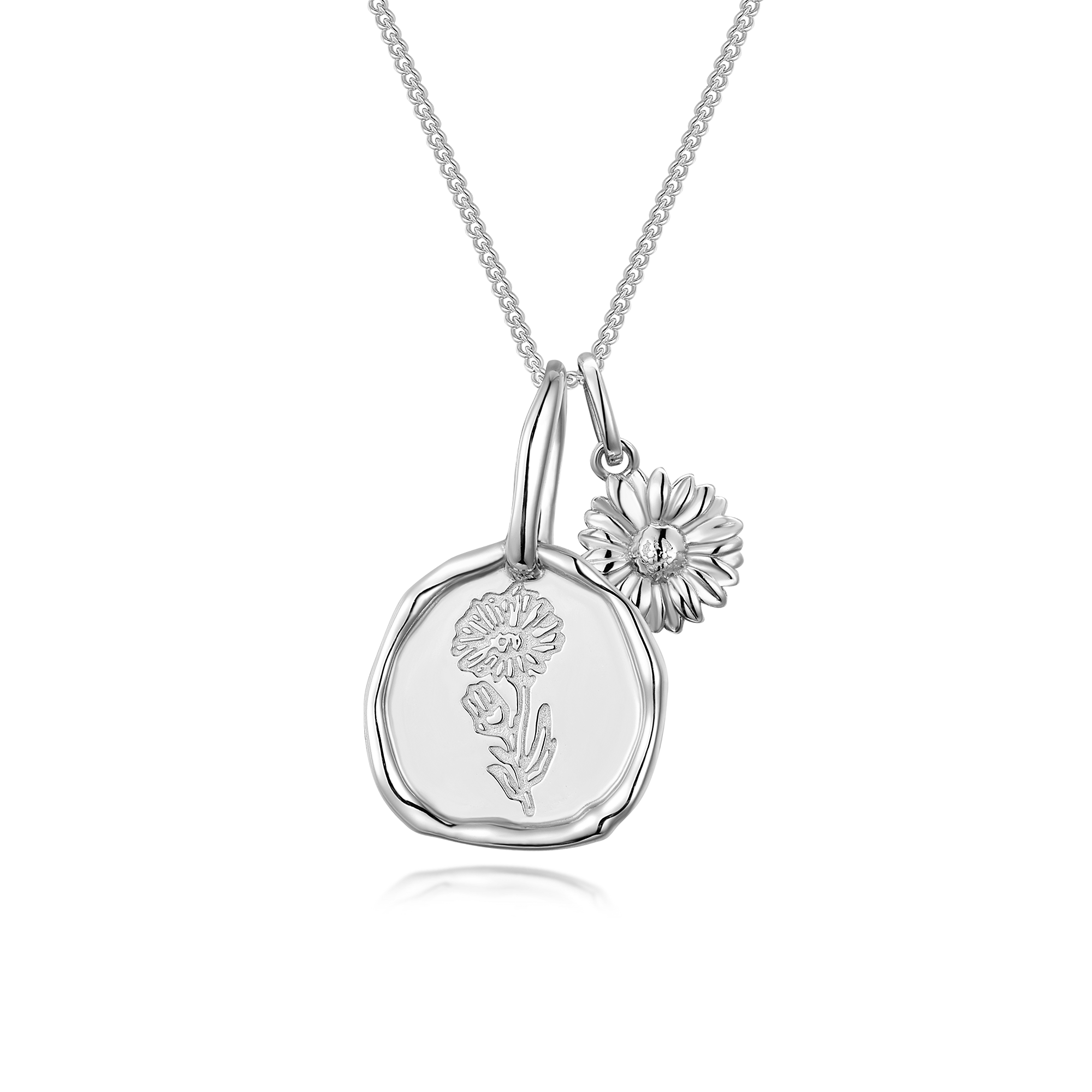 Birth Flower Necklace