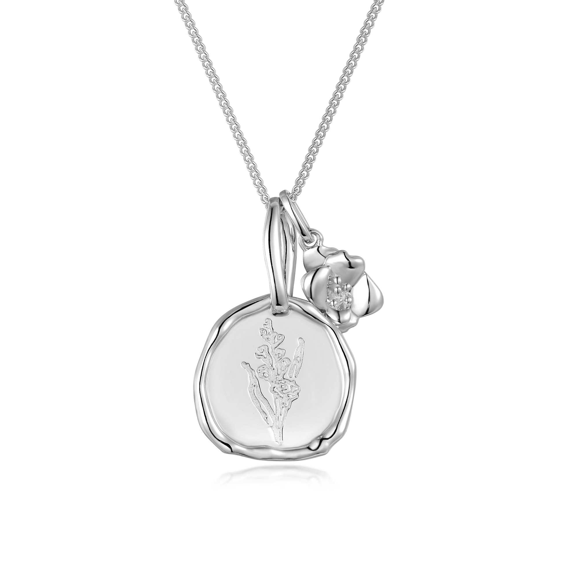 Birth Flower Necklace