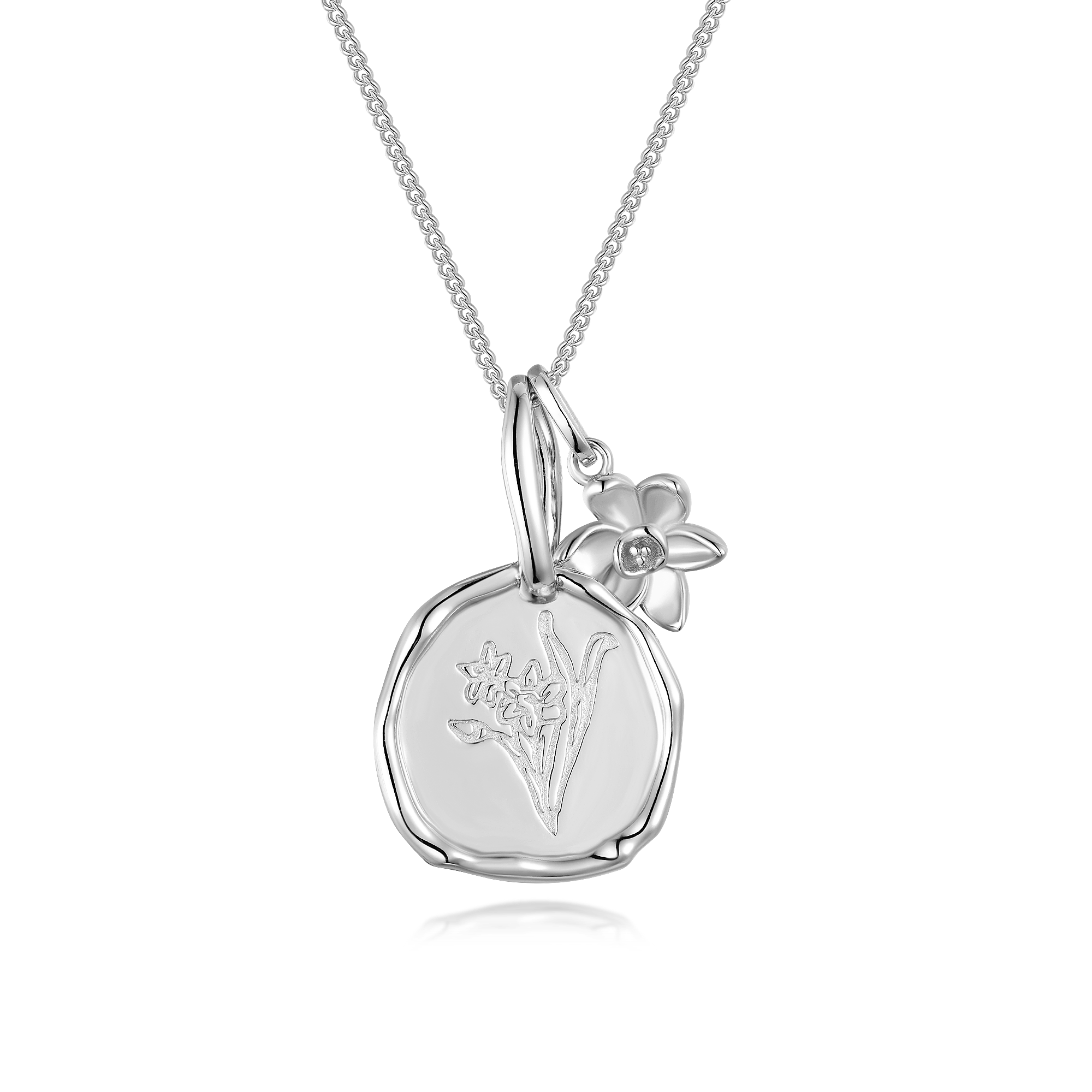 Birth Flower Necklace