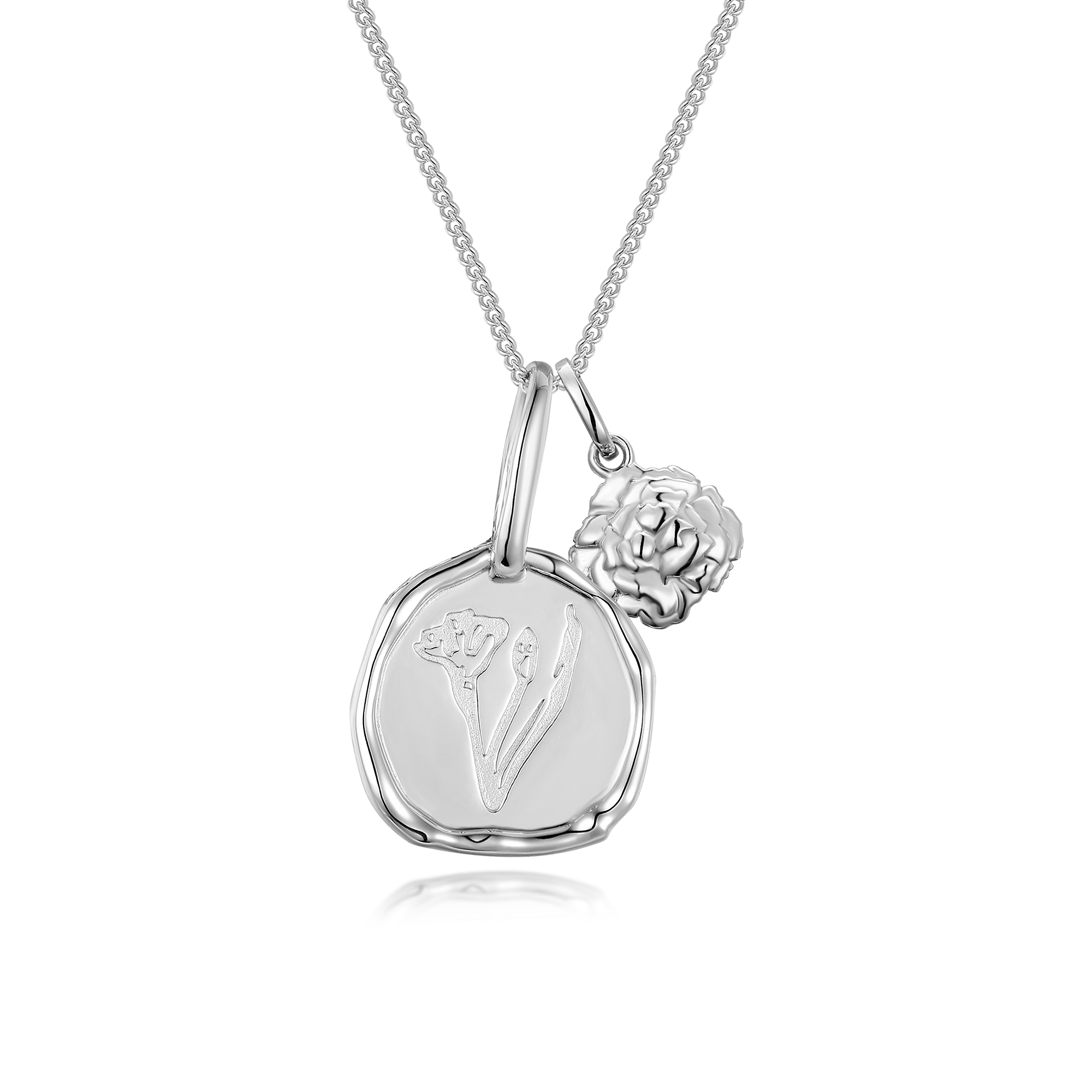 Birth Flower Necklace