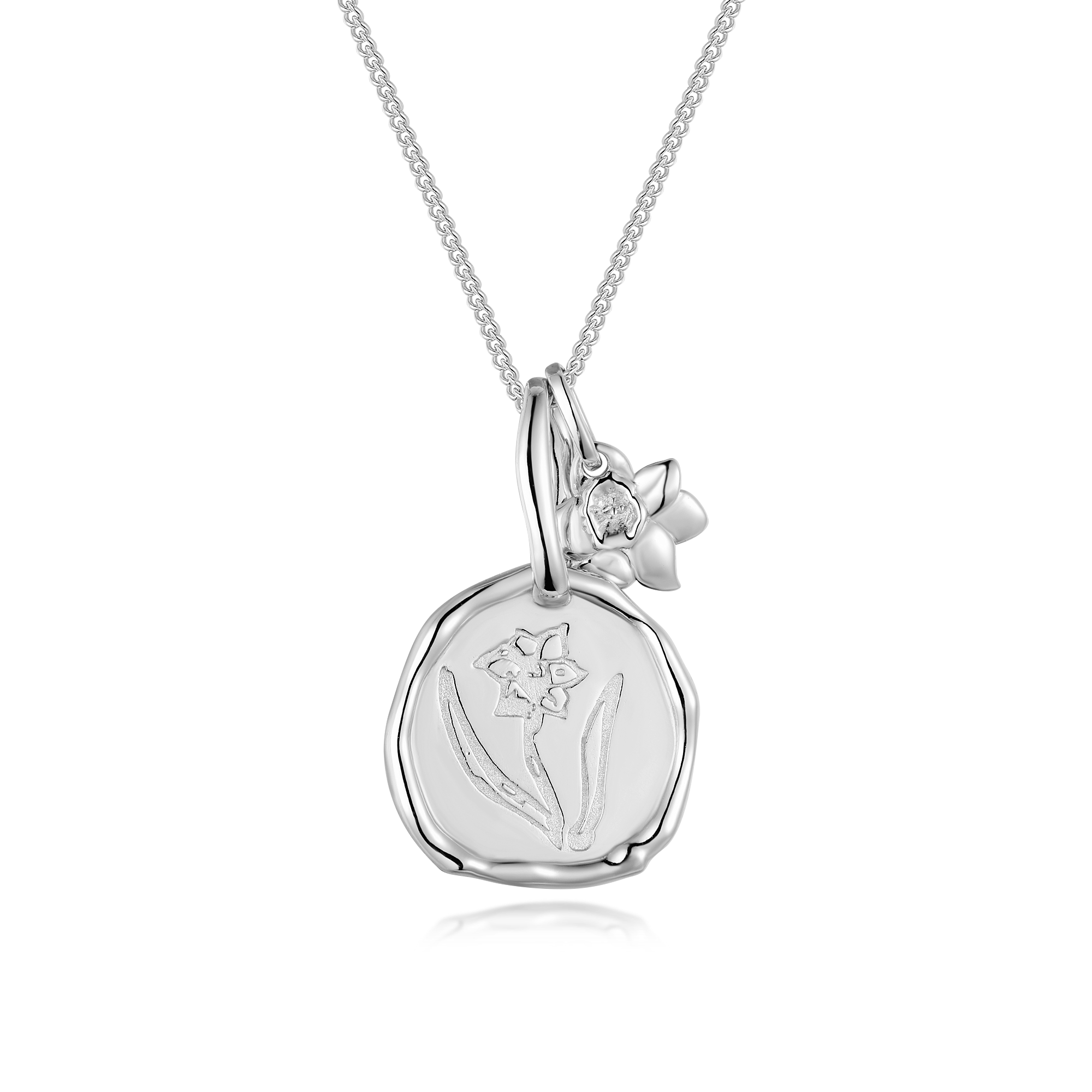 Birth Flower Necklace