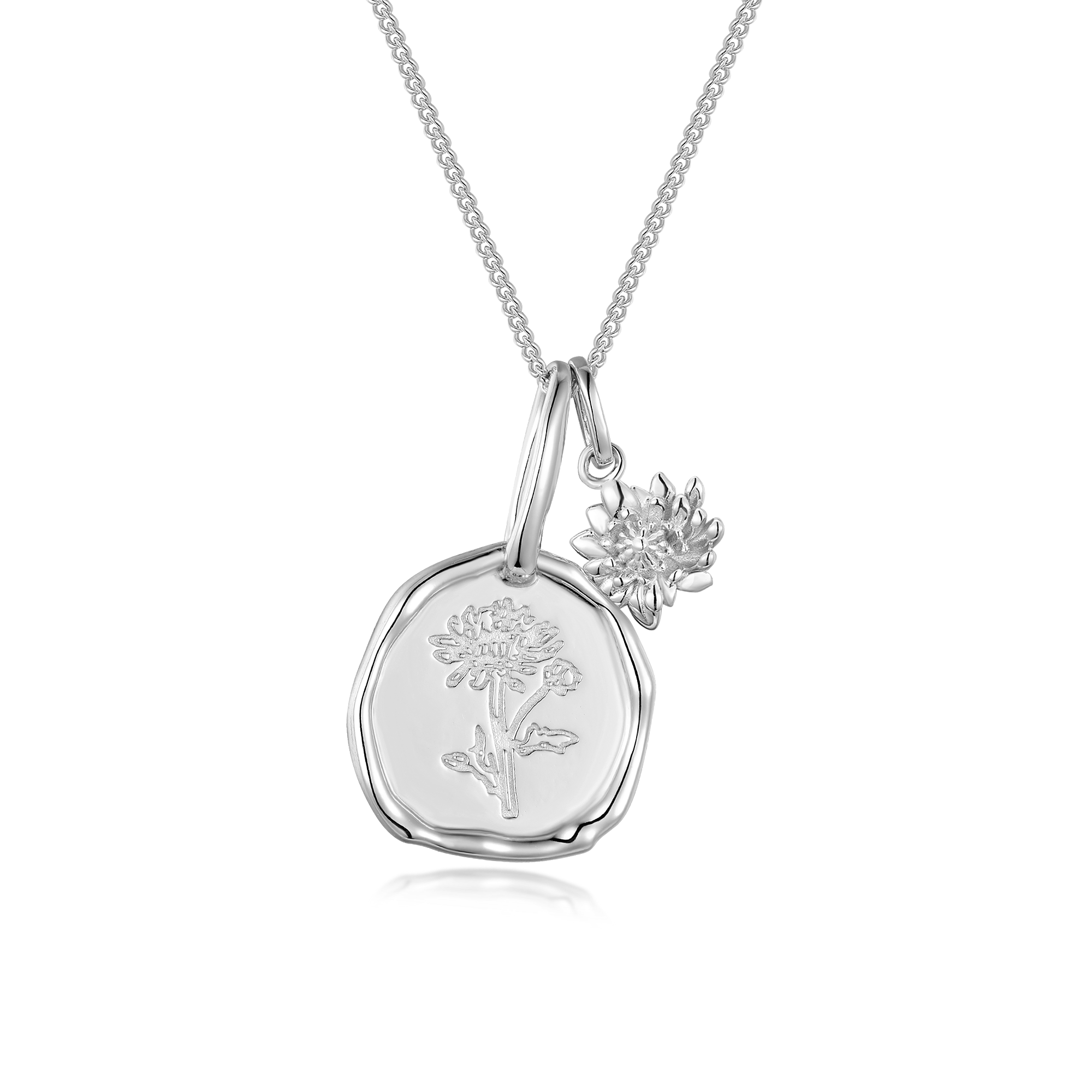 Birth Flower Necklace