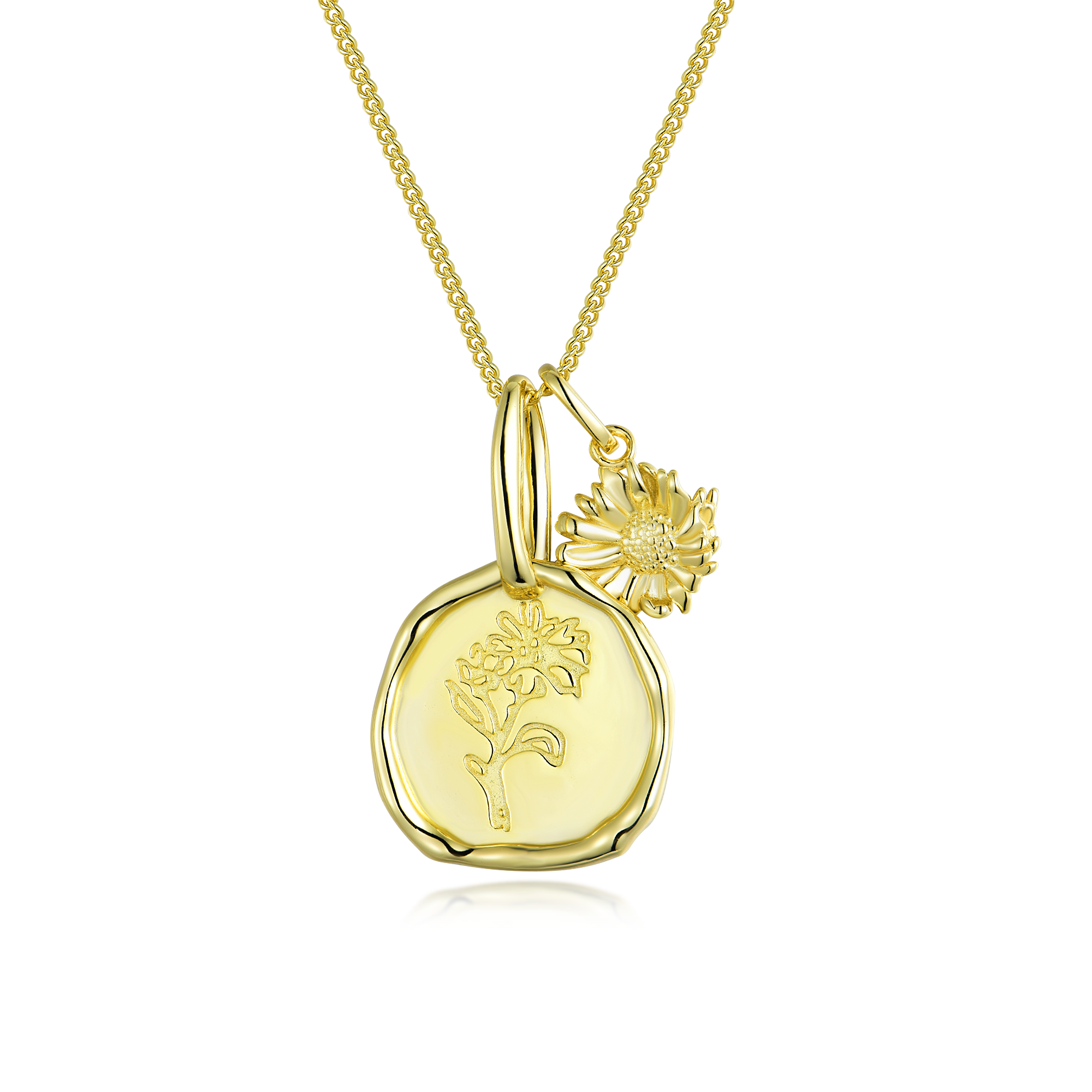 Birth Flower Necklace