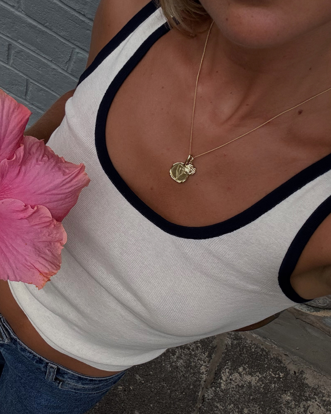 Birth Flower Necklace