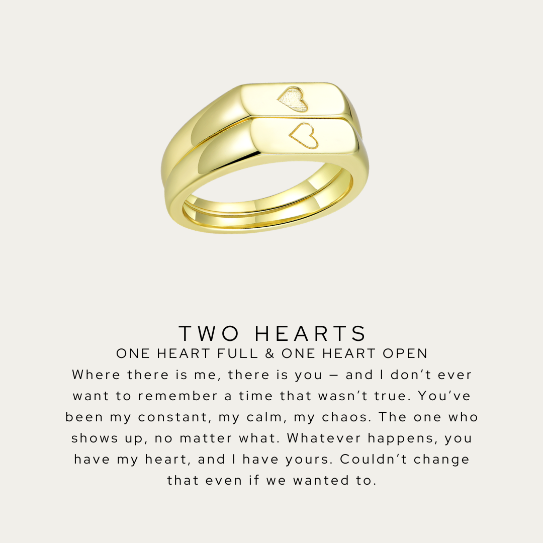 Two Hearts Rings