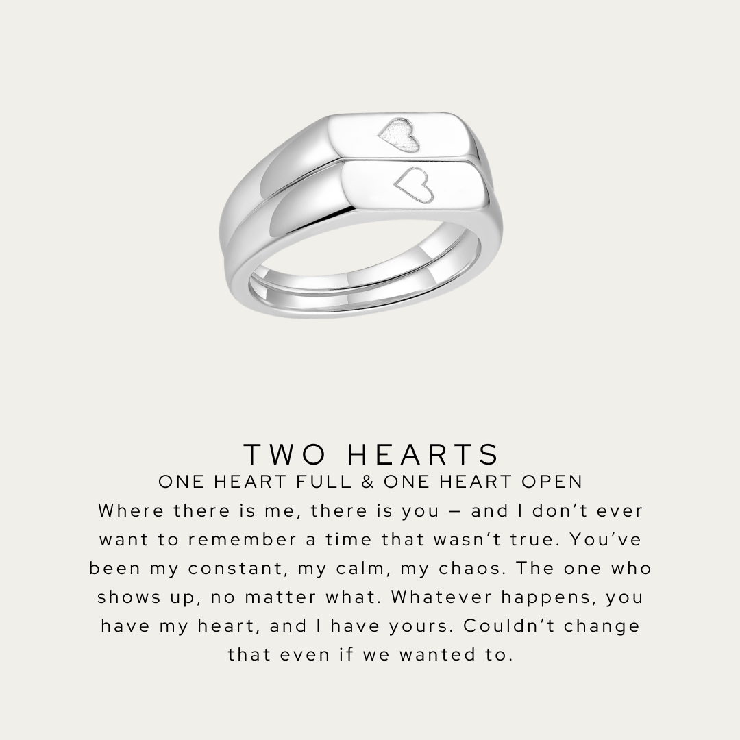 Two Hearts Rings