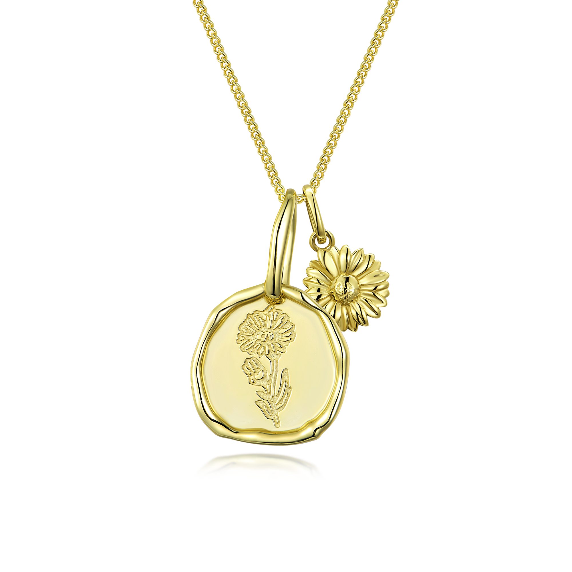 Birth Flower Necklace