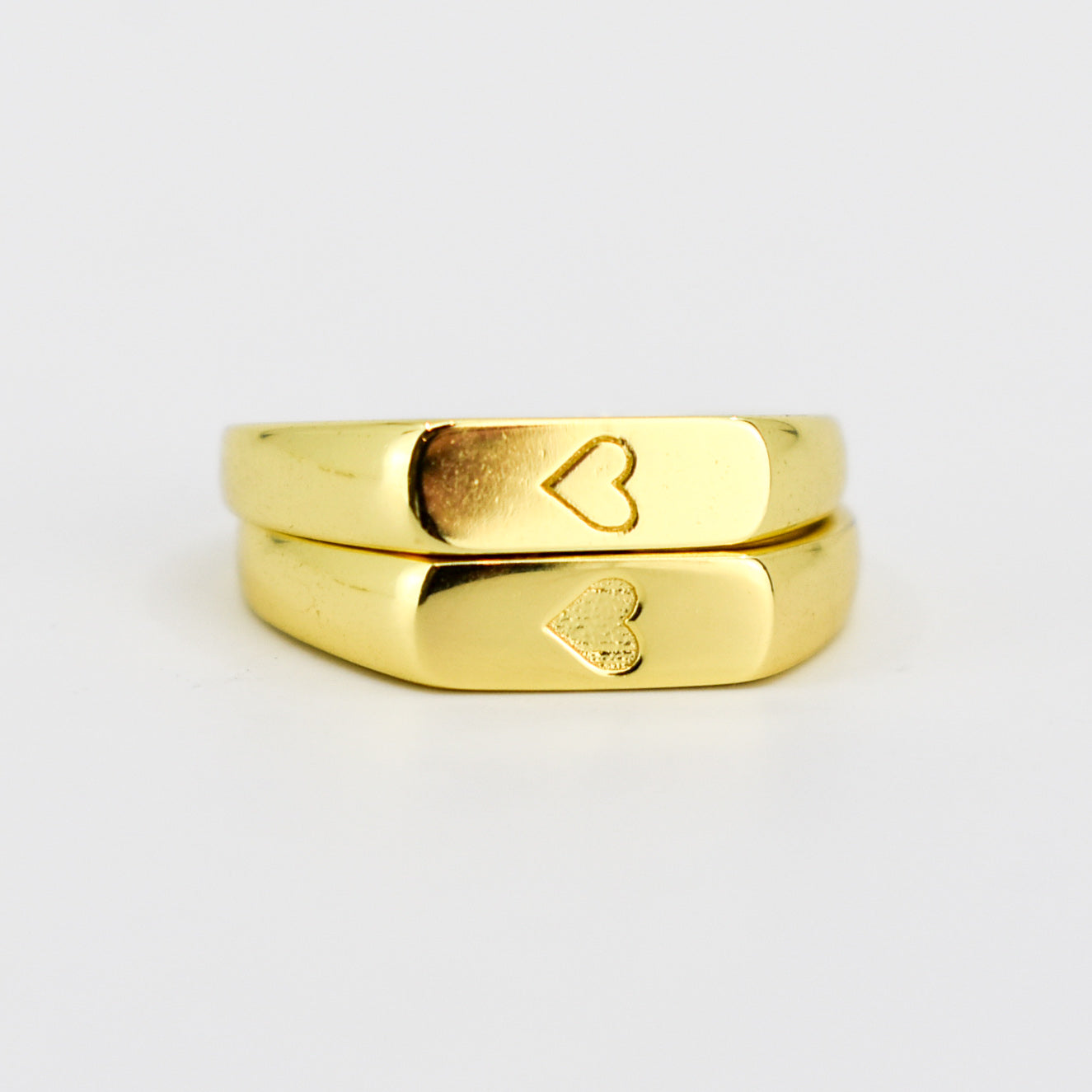 Two Hearts Rings