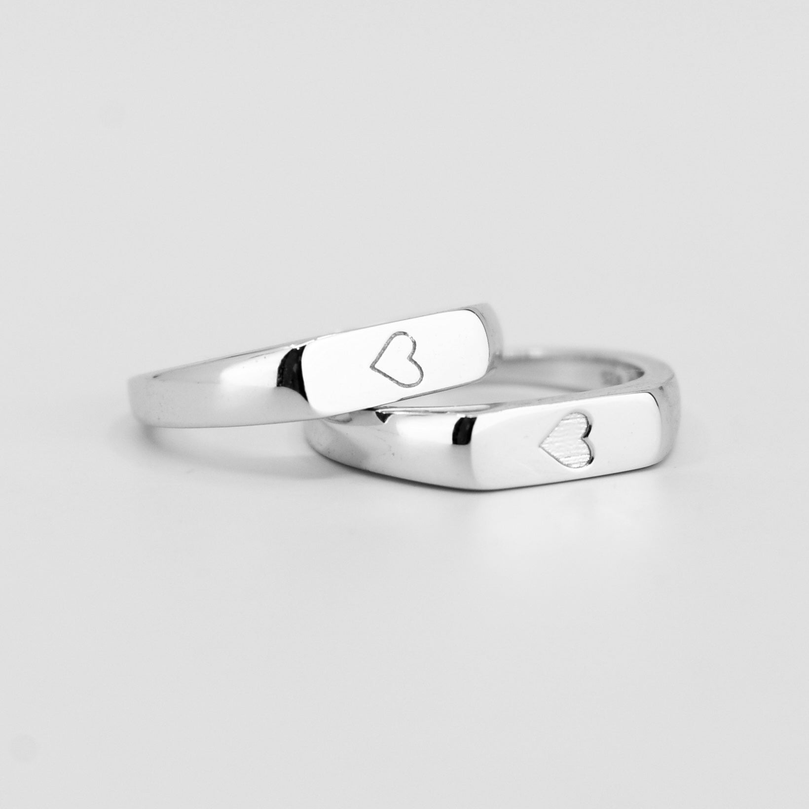 Two Hearts Rings