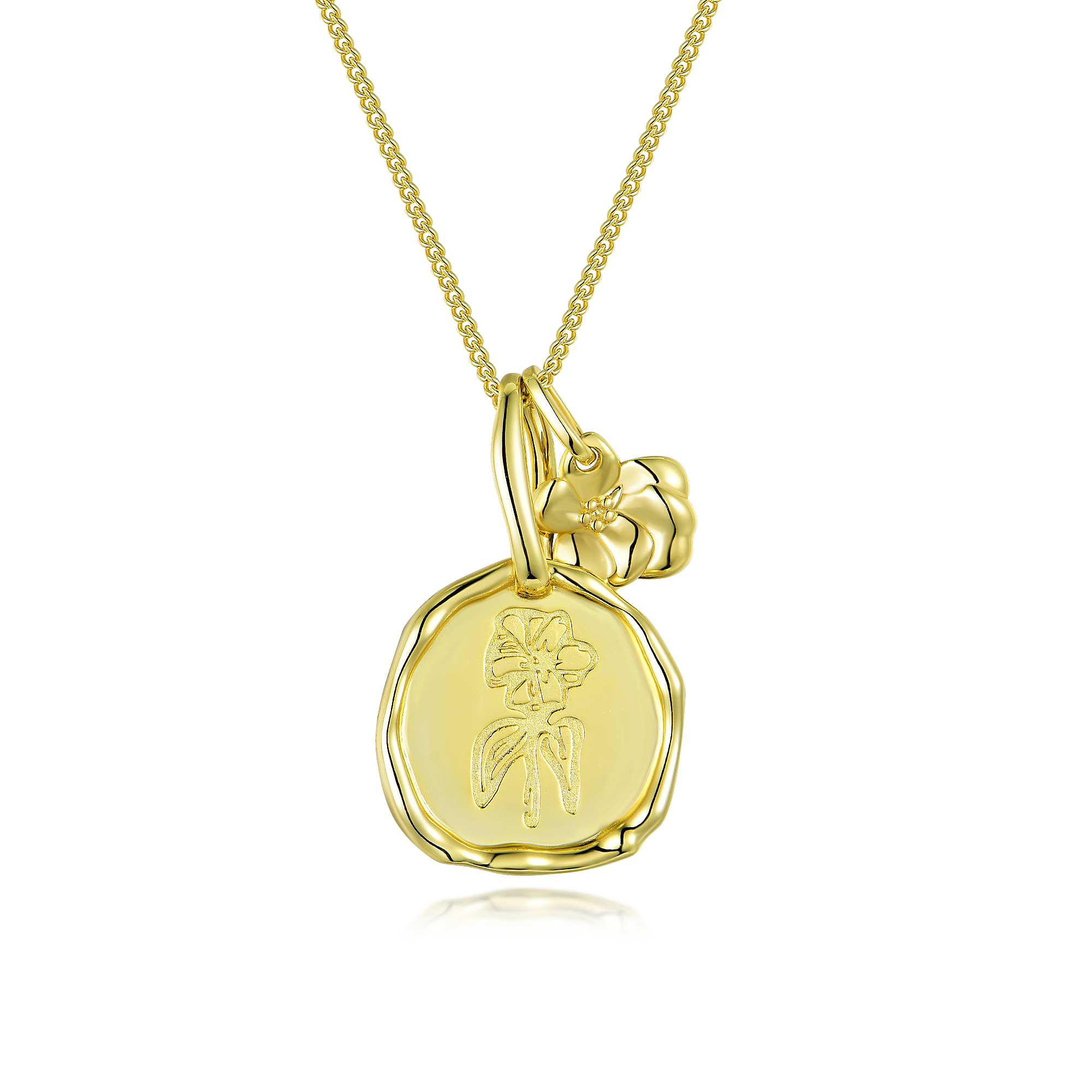 Birth Flower Necklace