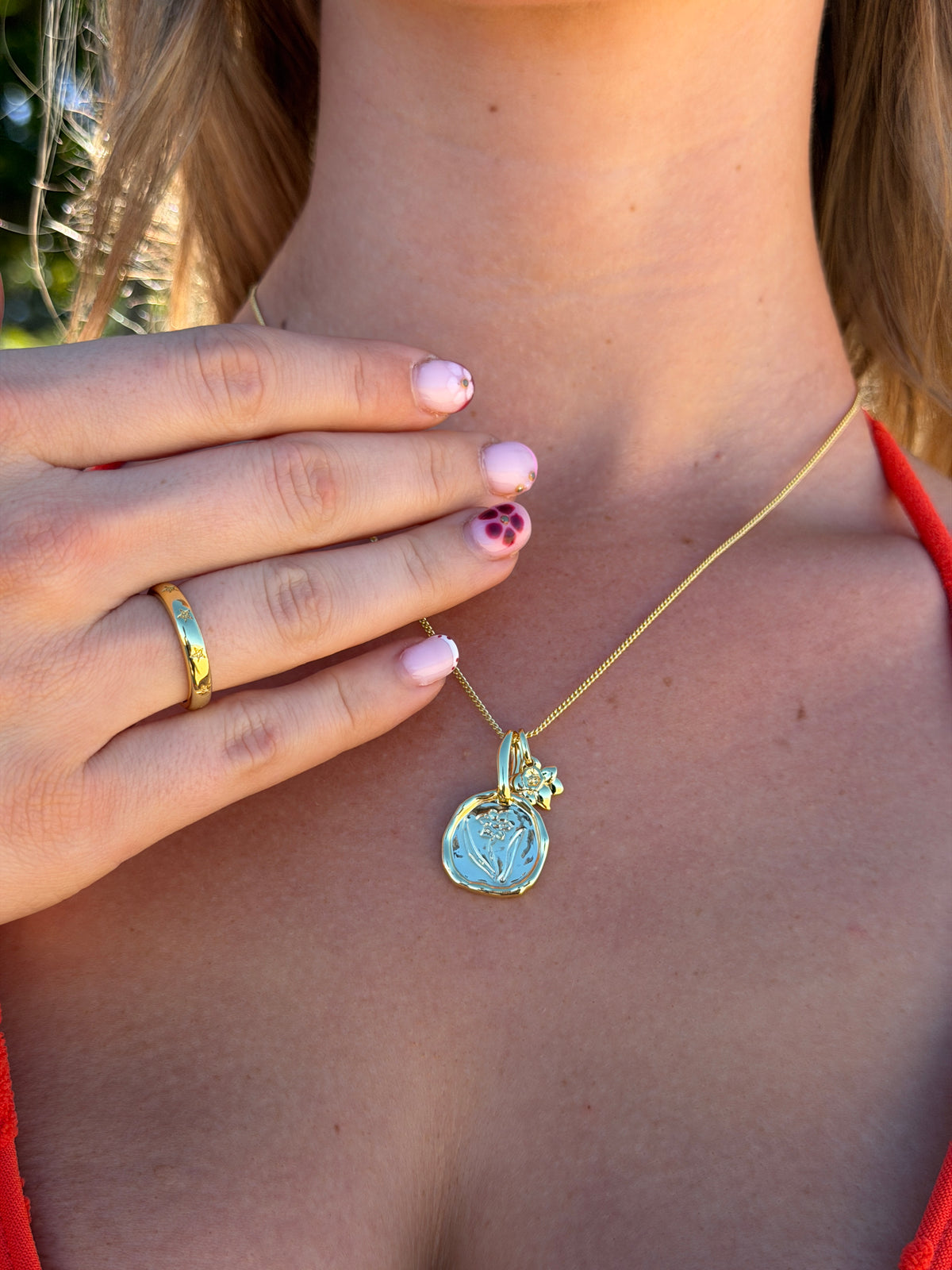 Birth Flower Necklace
