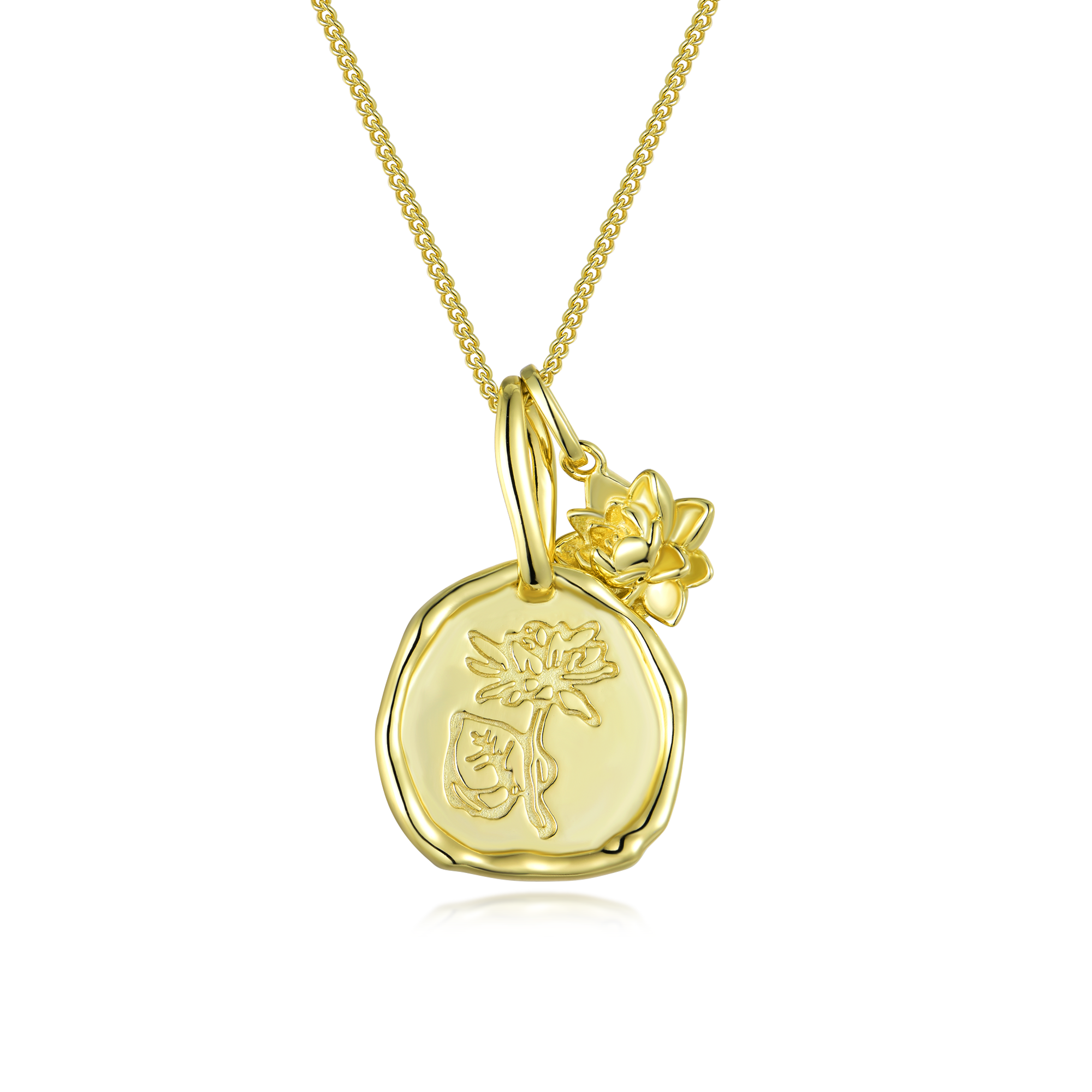 Birth Flower Necklace