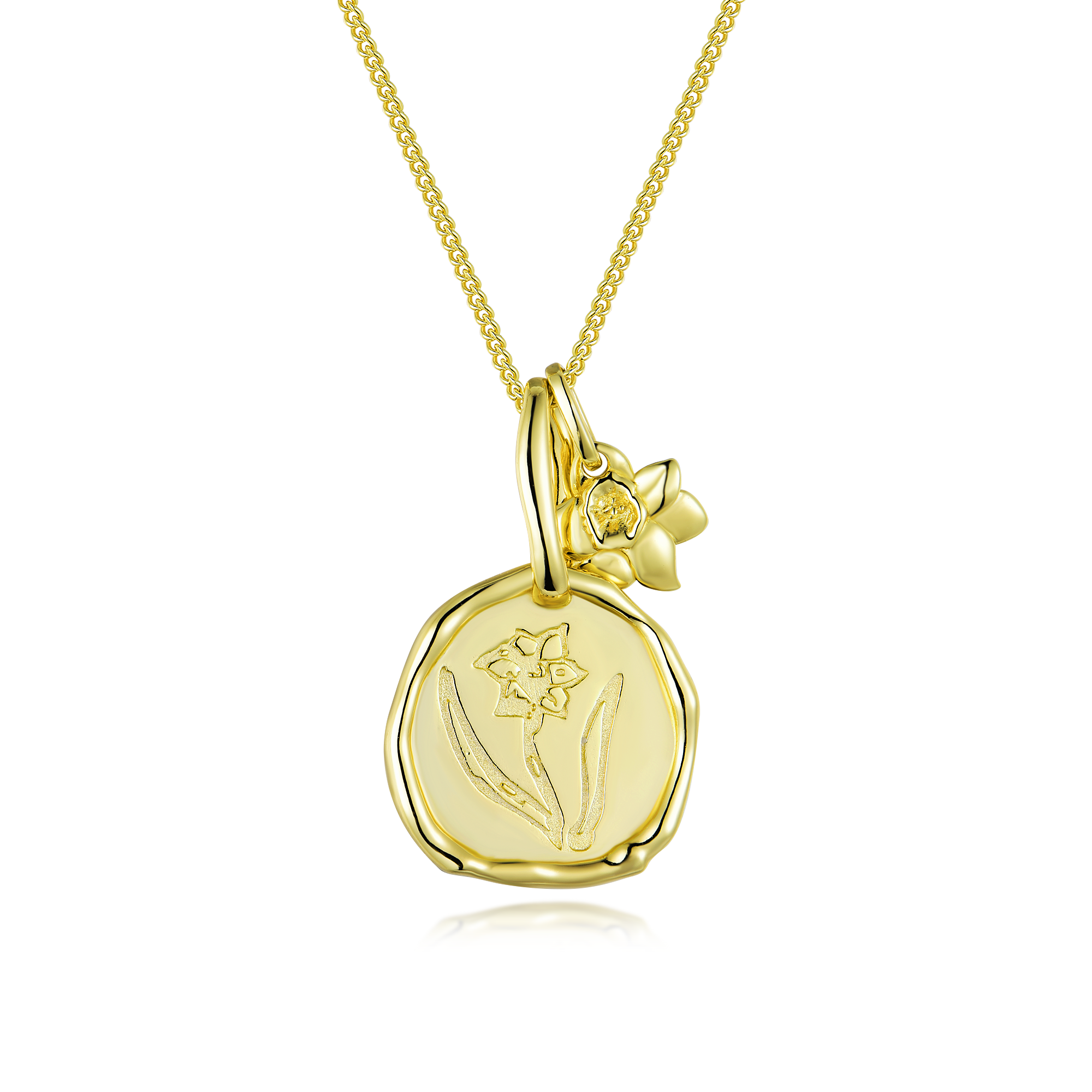 Birth Flower Necklace