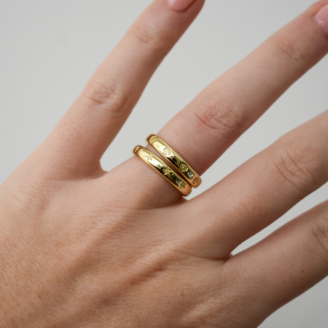 Seashells Rings